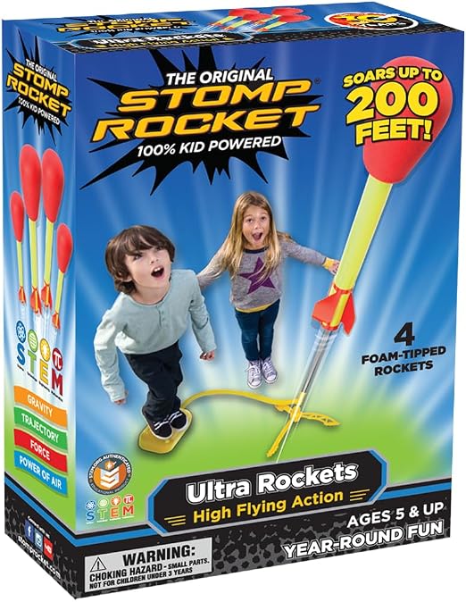 Stomp Rocket Ultra 20008 — vier raketten