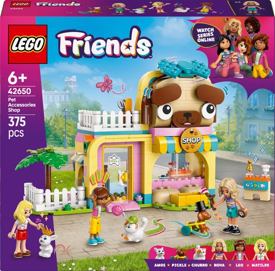 LEGO Friends Winkel met dierenaccessoires 42650
