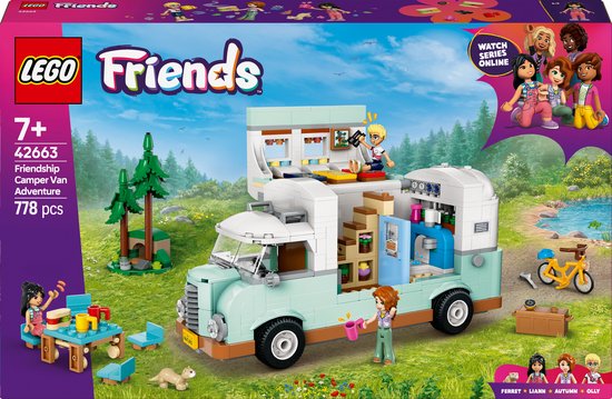 LEGO Friends Camperavontuur met vrienden 42663